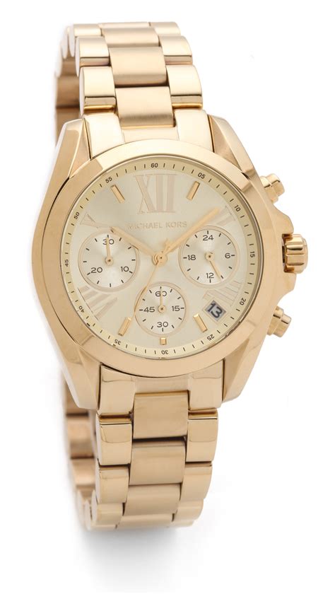 michael kors mk3573|michael kors gold bradshaw.